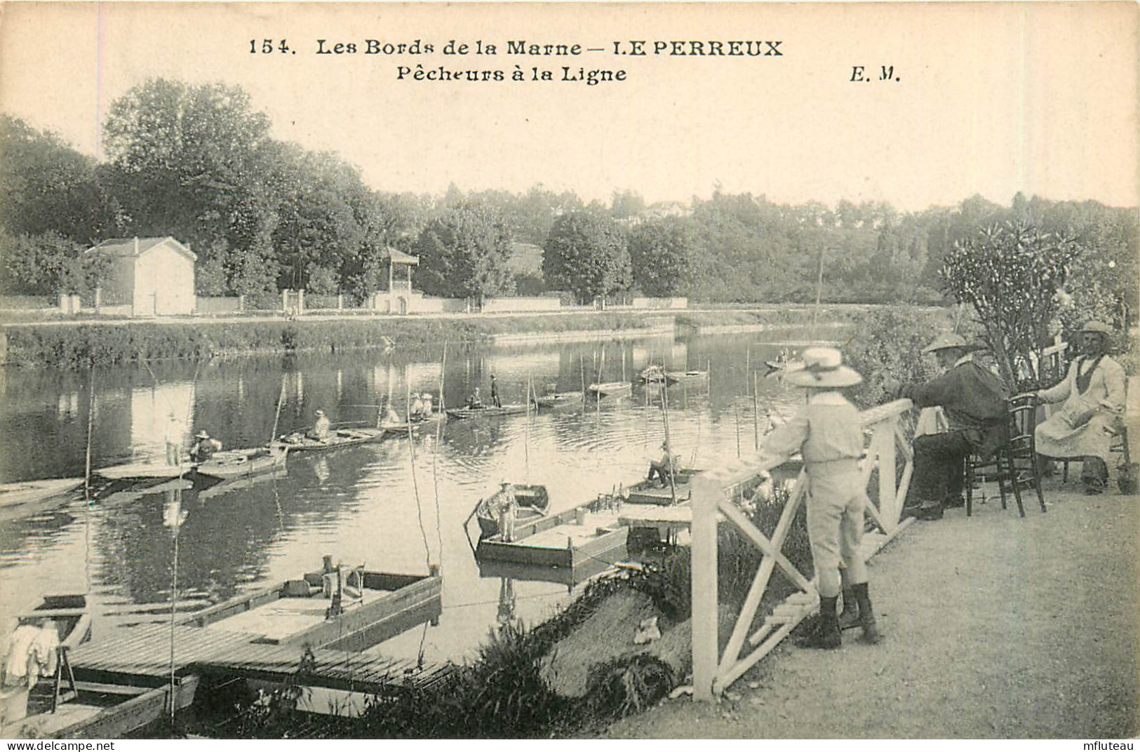 94* LE PERREUX   Pecheurs A La Ligne    RL29,0447 - Le Perreux Sur Marne
