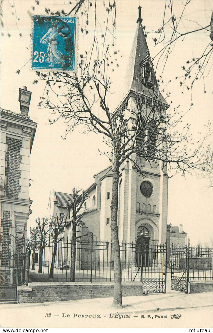 94* LE PERREUX   L Eglise  RL29,0437 - Le Perreux Sur Marne