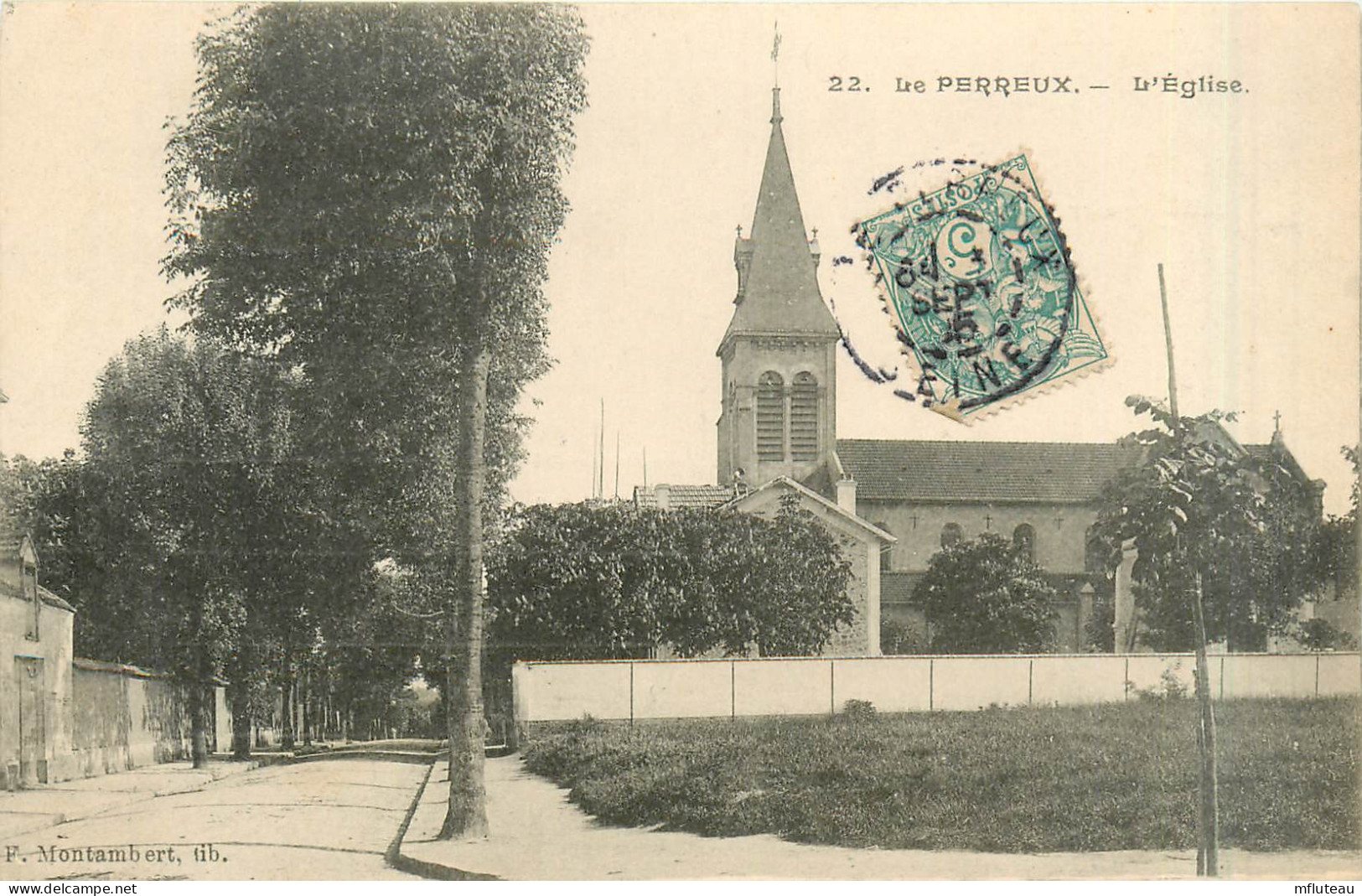 94* LE PERREUX   L Eglise  RL29,0438 - Le Perreux Sur Marne