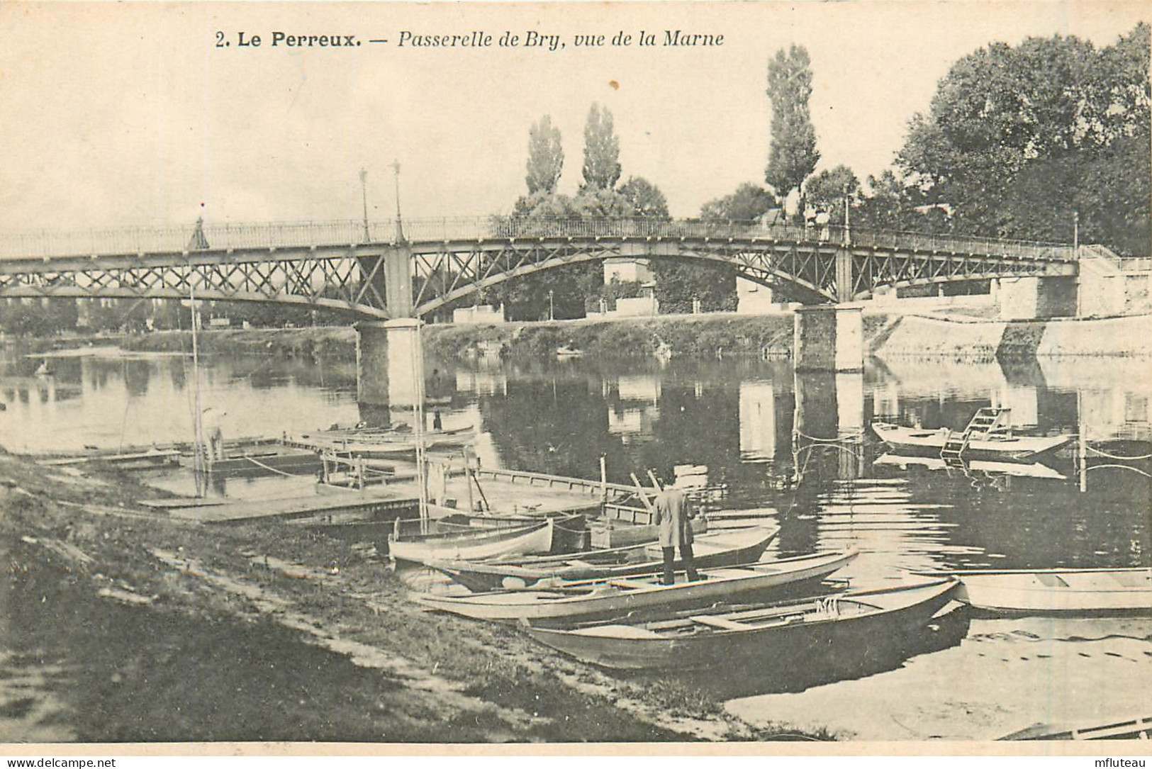 94* LE PERREUX  Passerelle De  Bry   RL29,0412 - Le Perreux Sur Marne