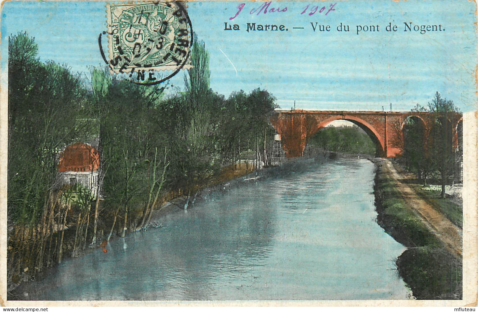 94* NOGENT S/MARNE    La Marne Vue Du Pont      RL29,0340 - Nogent Sur Marne