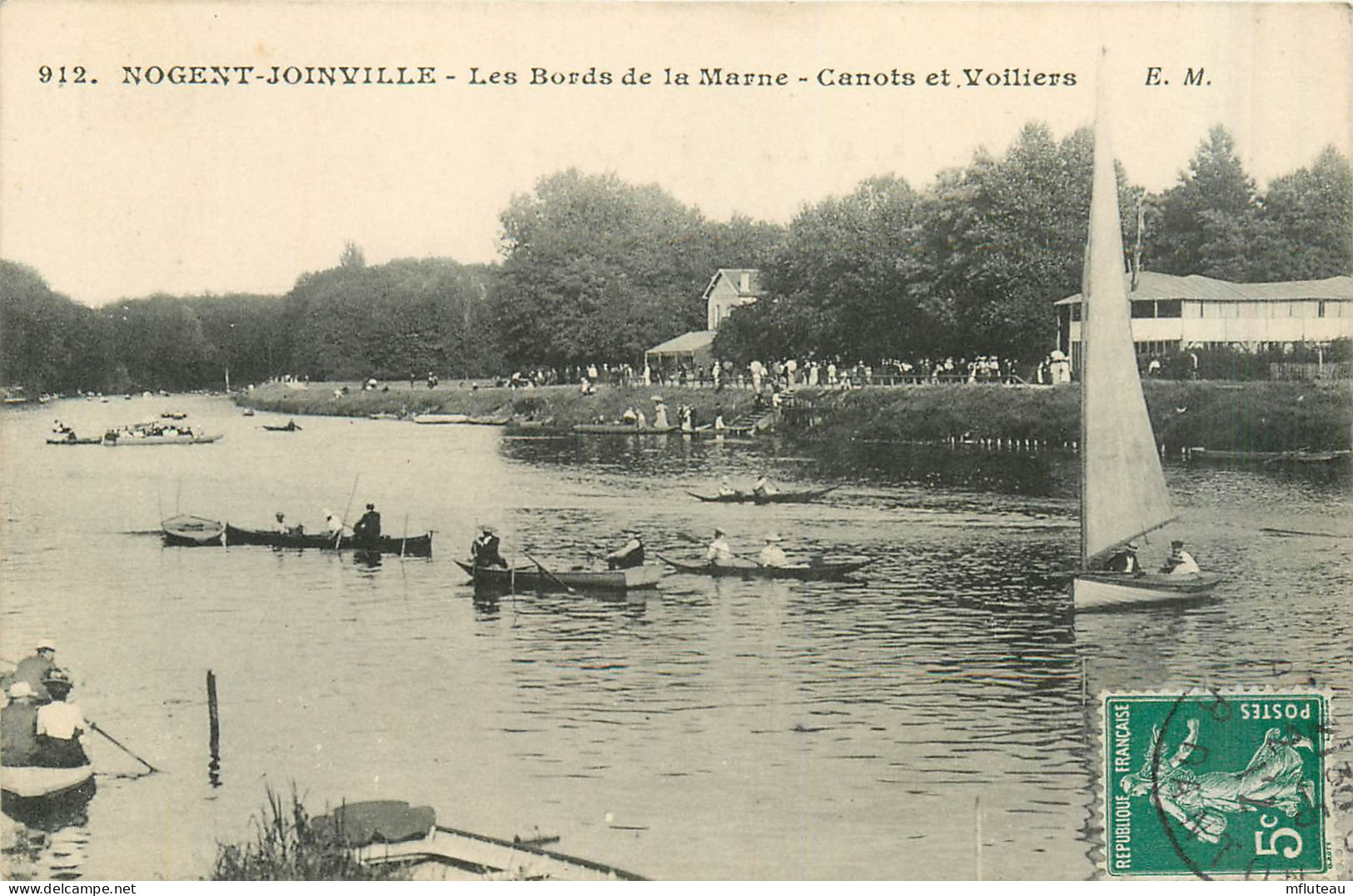 94* NOGENT S/MARNE Bords De Marne – Canots Et Voiliers         RL29,0236 - Nogent Sur Marne