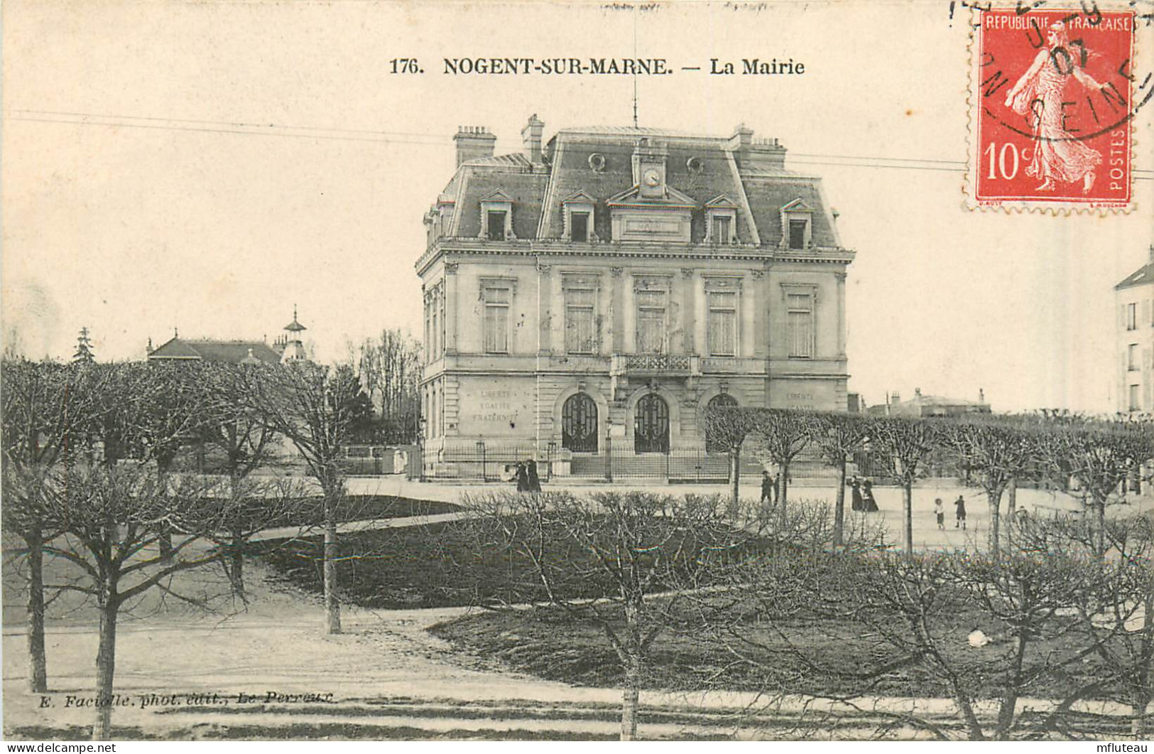 94* NOGENT S/MARNE    La Mairie      RL29,0240 - Nogent Sur Marne