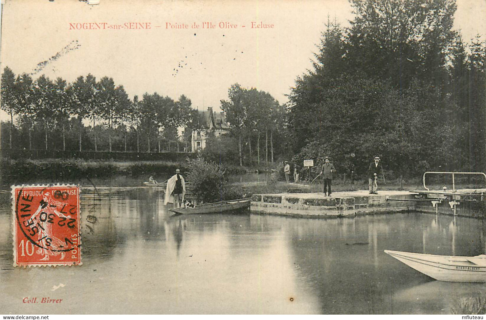 10* NOGENT S/SEINE Pointe Ile Olive – Ecluse         RL29,0190 - Nogent-sur-Seine
