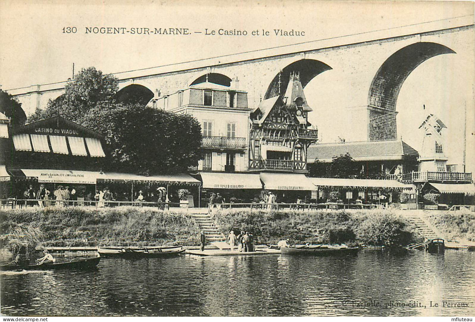 94* NOGENT S/MARNE Le Casino Et Le Viaduc         RL29,0172 - Nogent Sur Marne