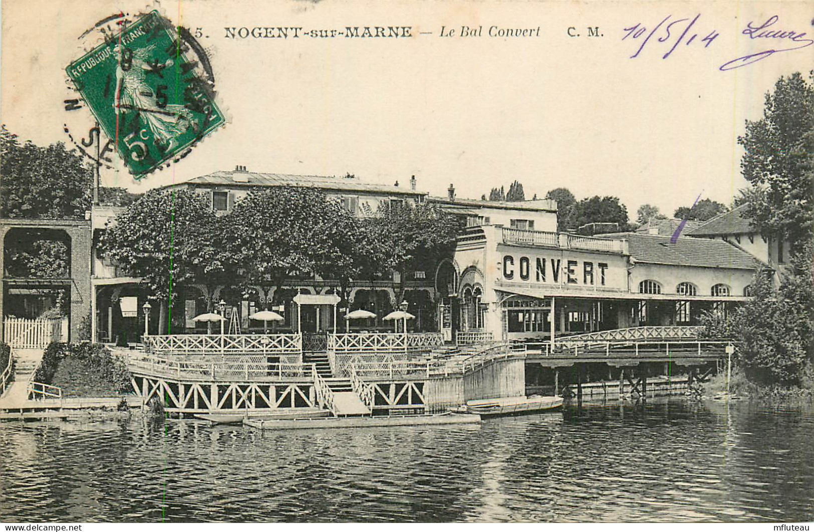 94* NOGENT S/MARNE  Le Bal « convert »       RL29,0157 - Nogent Sur Marne