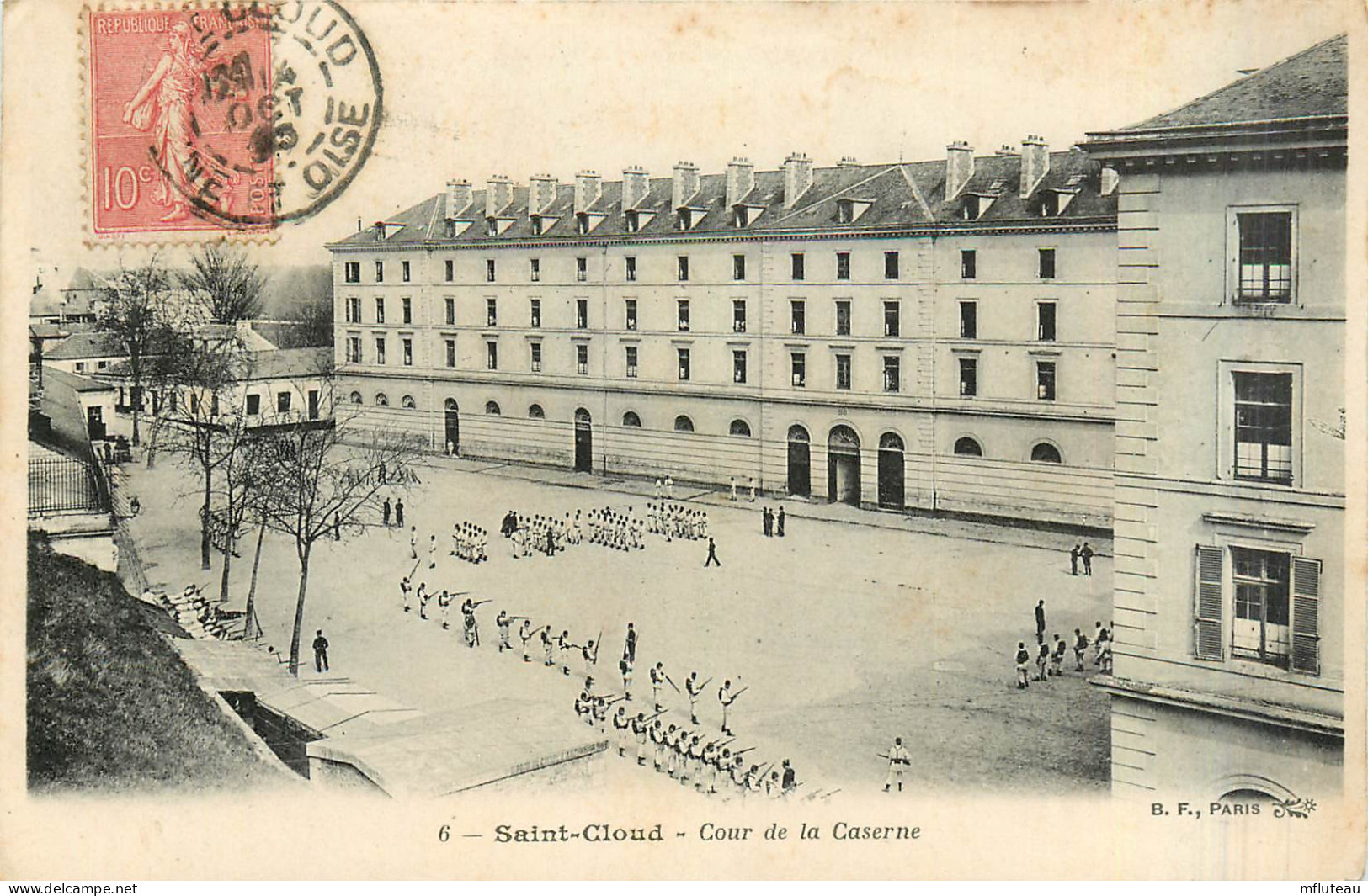 92* ST CLOUD   Cour De La Caserne         RL29,0068 - Kasernen