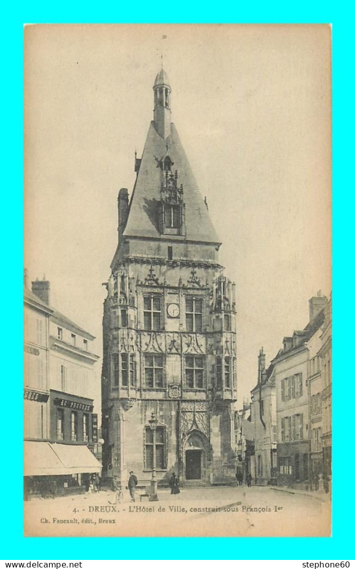 A898 / 587 28 - DREUX Hotel De Ville - Dreux