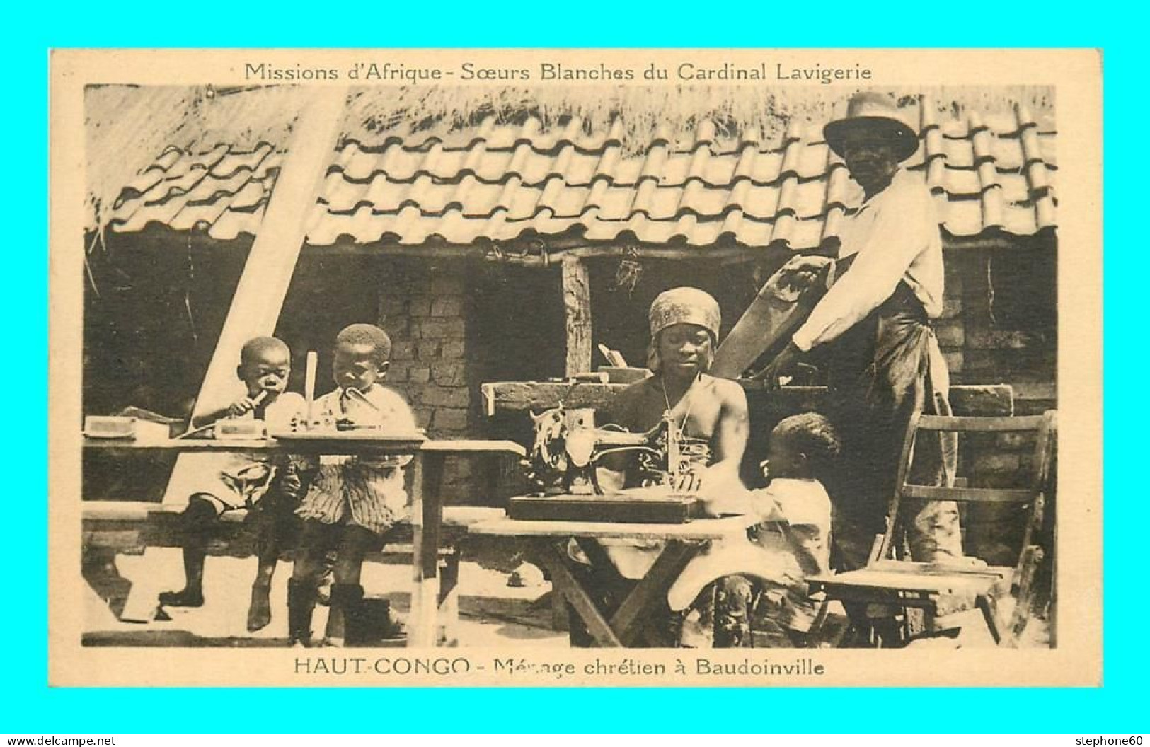 A899 / 211  HAUT CONGO Ménage Chrétien à Baudoinville - Sonstige & Ohne Zuordnung