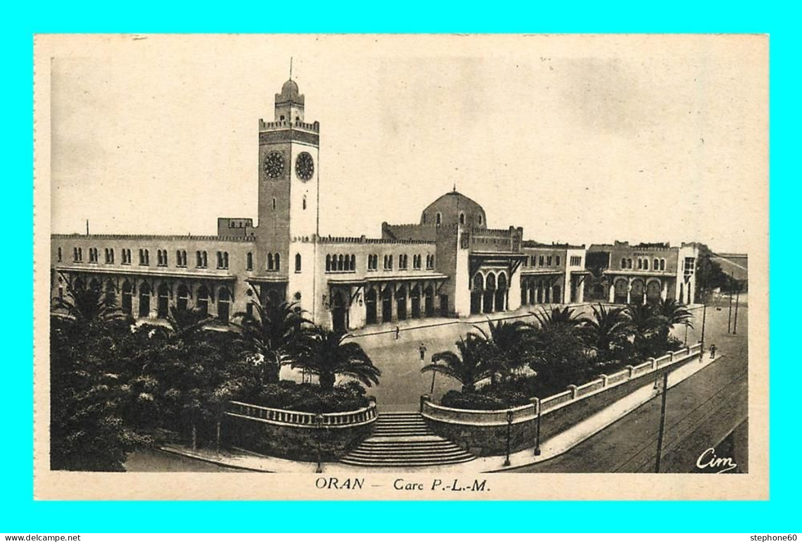 A900 / 141 Algérie ORAN Gare P. L. M. - Oran