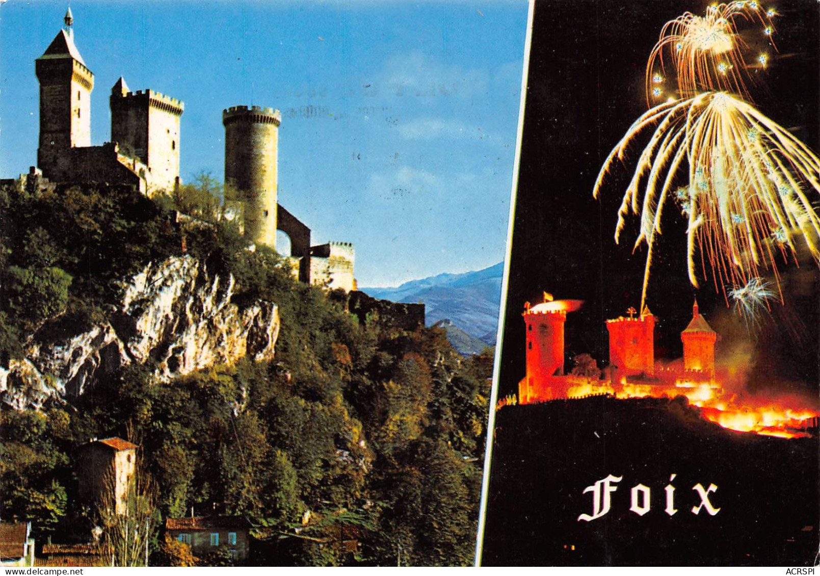 09  FOIX   Feux D'artifices Au Chateau Fort      (Scan R/V) N°    26    \MR8035 - Foix