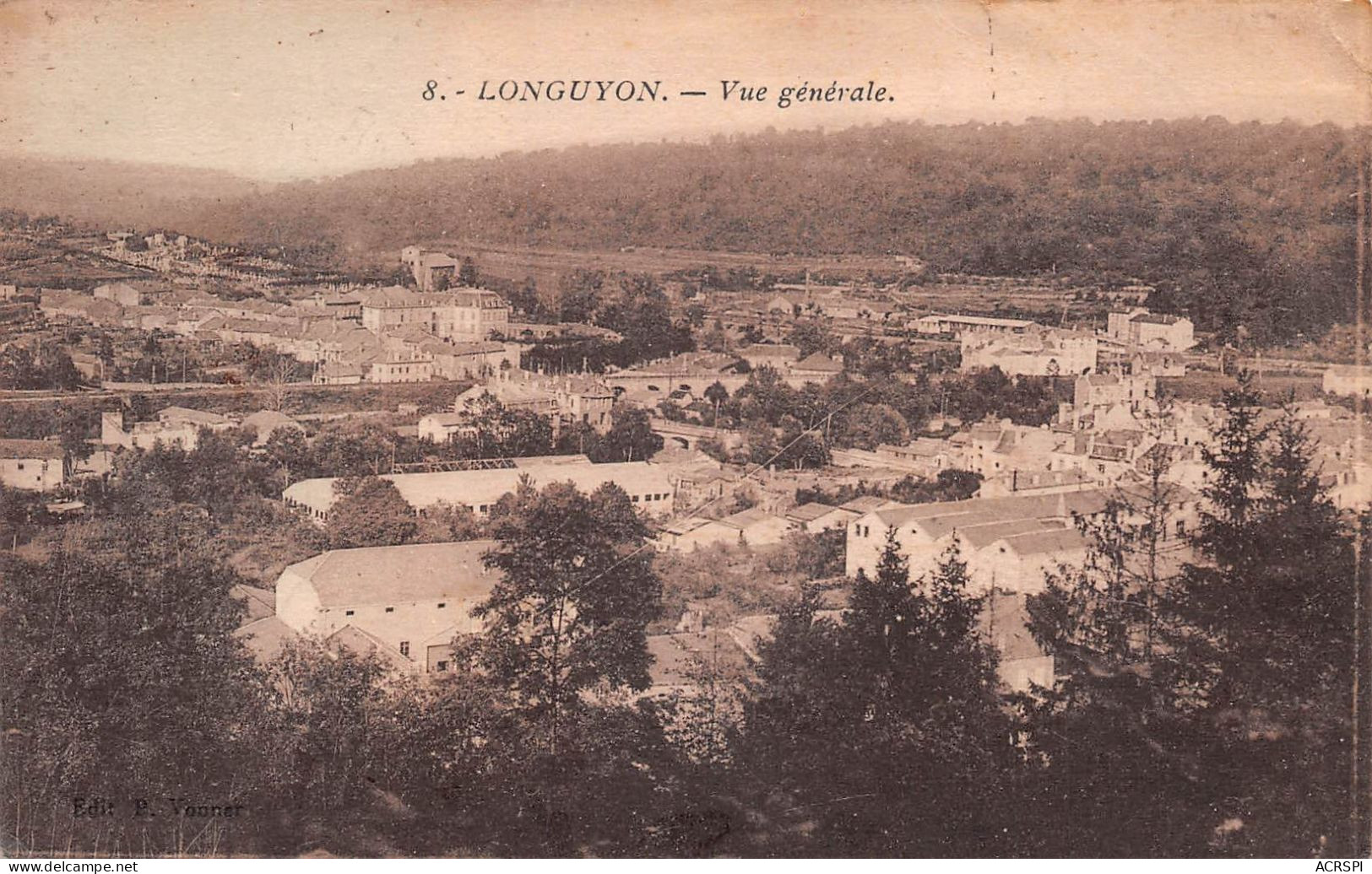 54   LONGUYON   Vue Générale   (Scan R/V) N°    57    \MR8034 - Longuyon