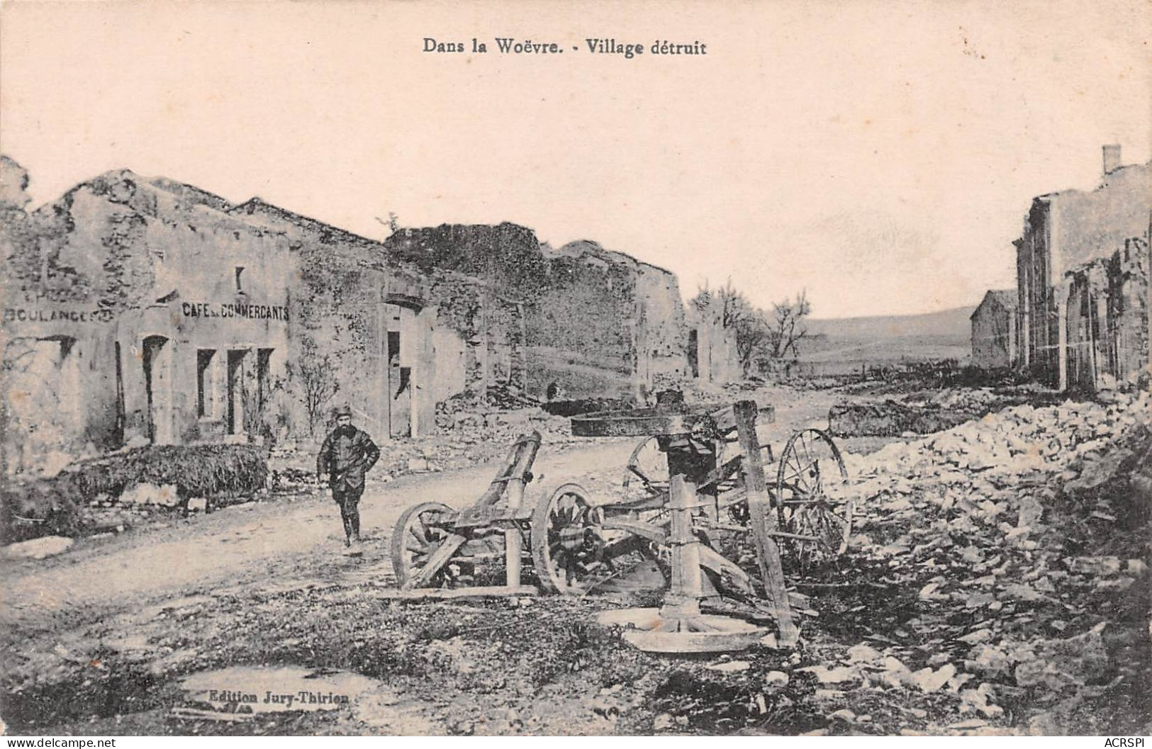 55   Ville En Woëvre  Ruines  (Scan R/V) N°    39    \MR8034 - Sonstige & Ohne Zuordnung