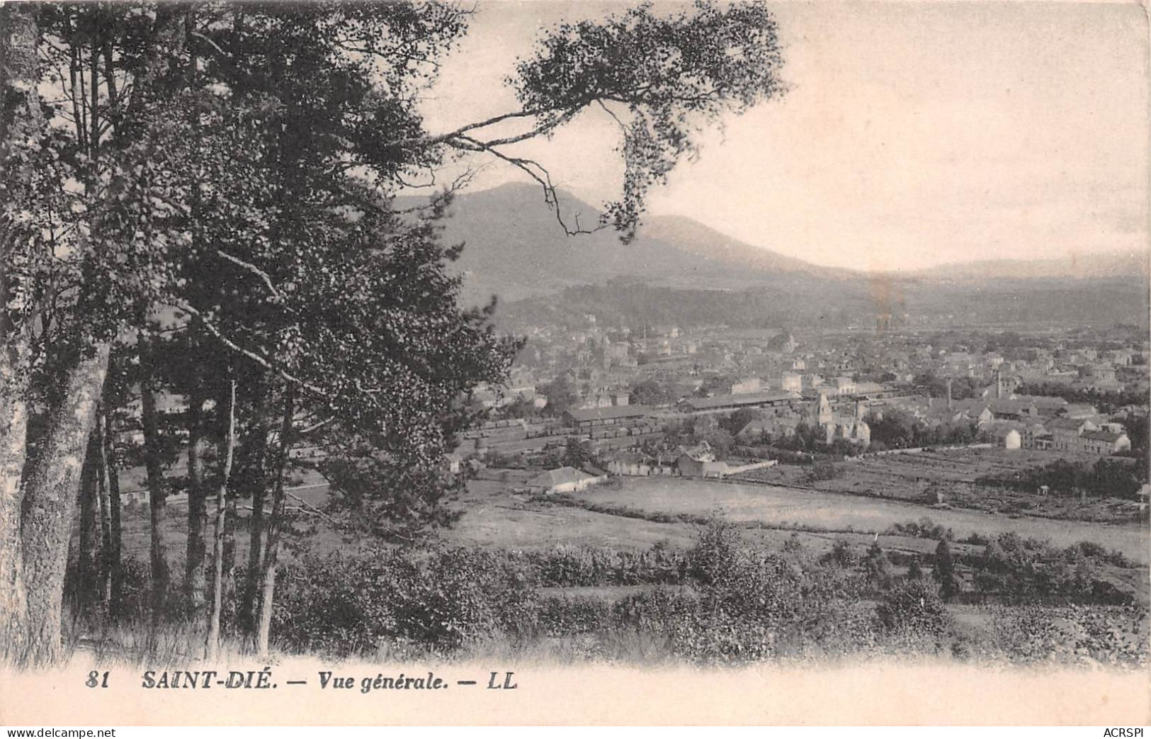 88 Saint-Dié-des-Vosges Vue Générale           (Scan R/V) N°    1     \MR8033 - Saint Die