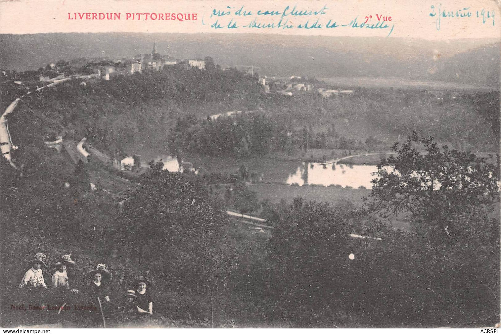 54  LIVERDUN  Confluent De La Moselle Et De La Meurthe  (Scan R/V) N°   48    \MR8032 - Liverdun