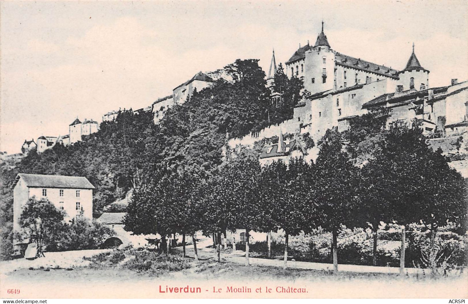 54  LIVERDUN  Château De La Flie  Et Moulin      (Scan R/V) N°   43    \MR8032 - Liverdun