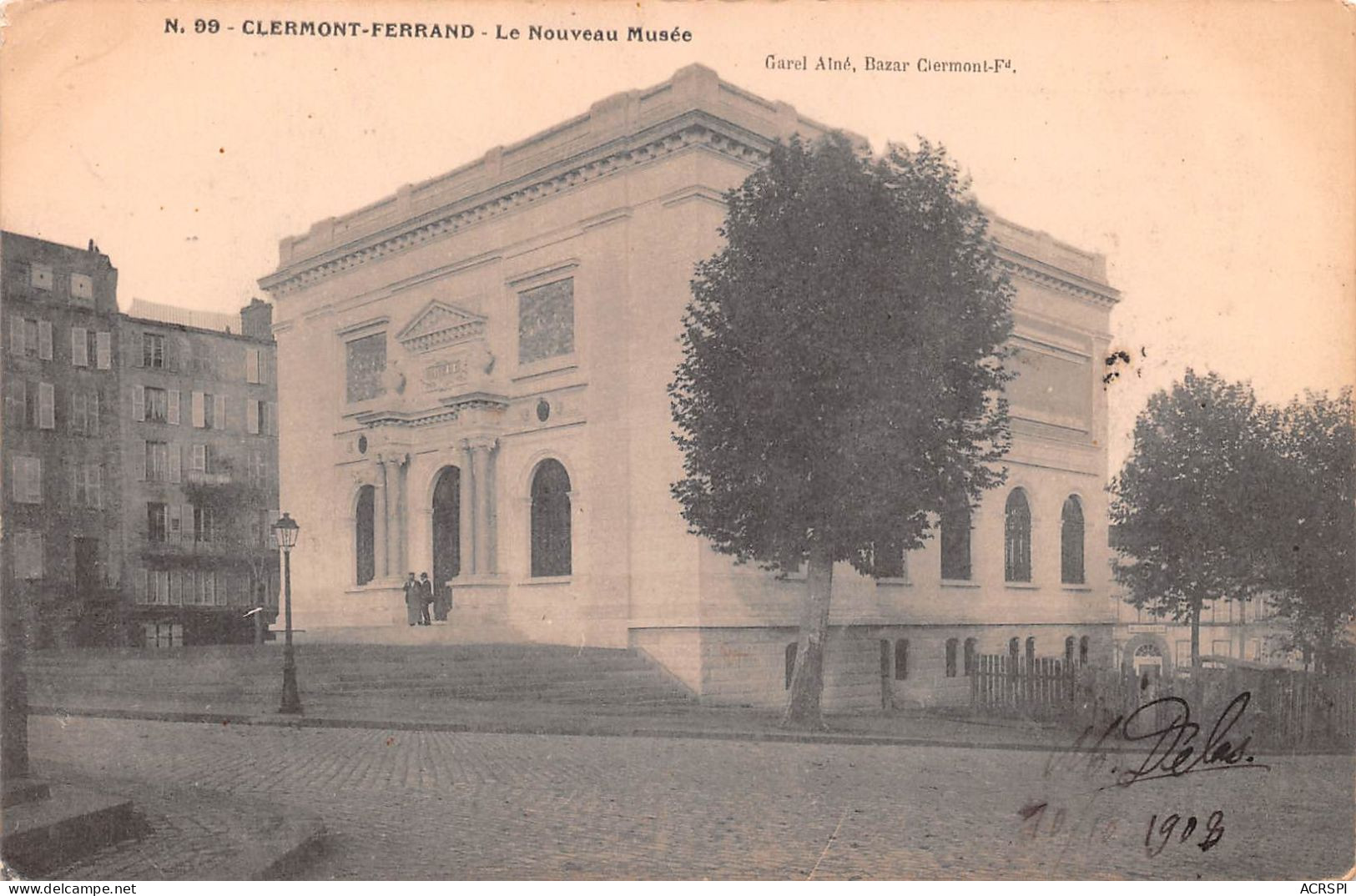 63 CLERMONT-FERRAND   Le Nouveau Musée        (Scan R/V) N°   20    \MR8030 - Clermont Ferrand