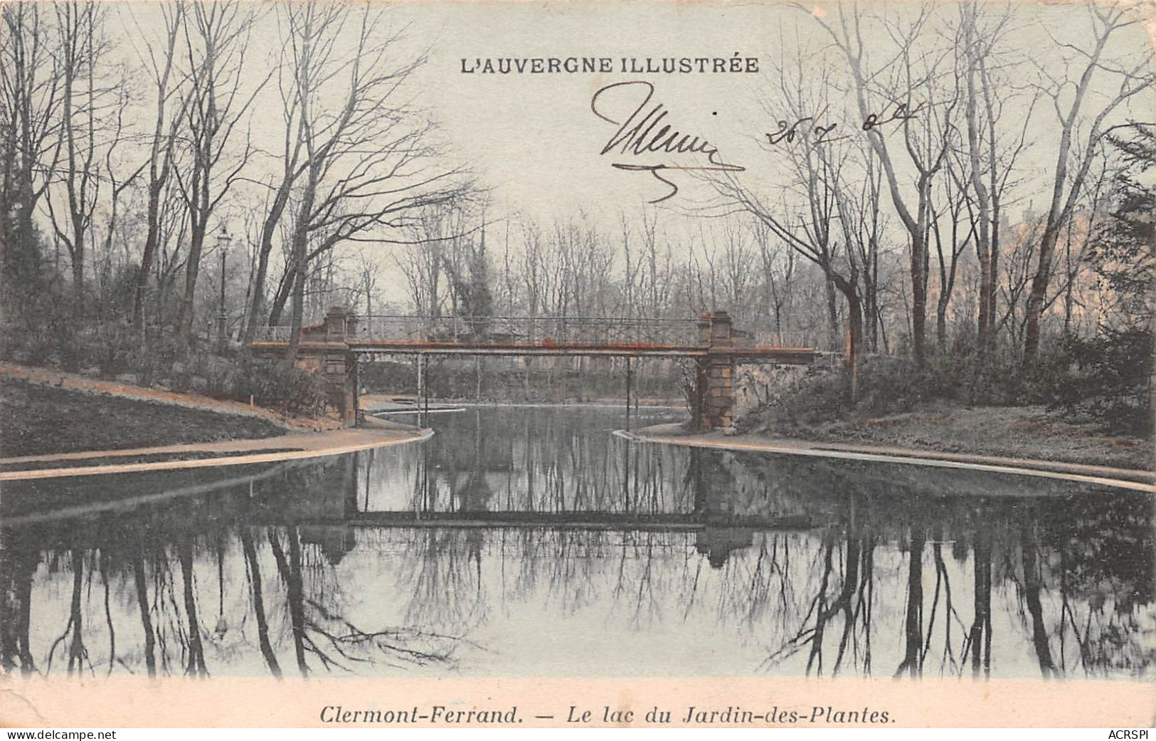 63 CLERMONT-FERRAND  Le Lac Du Jardin Des Plantes     (Scan R/V) N°   12    \MR8030 - Clermont Ferrand