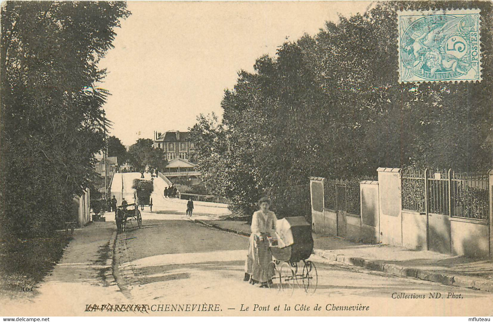 94* LA VARENNE  CHENNEVIERES  Le Pont Et Cote De Chennevieres RL29,1019 - Chennevieres Sur Marne