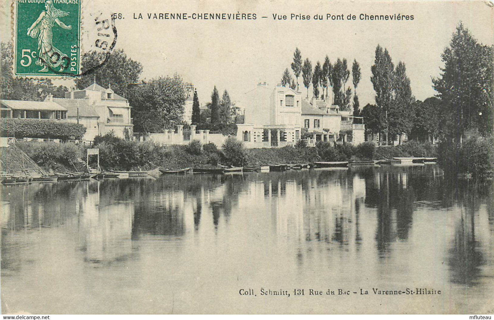 94* LA VARENNE  CHENNEVIERES  Vue Prise Du Pont  RL29,1010 - Chennevieres Sur Marne