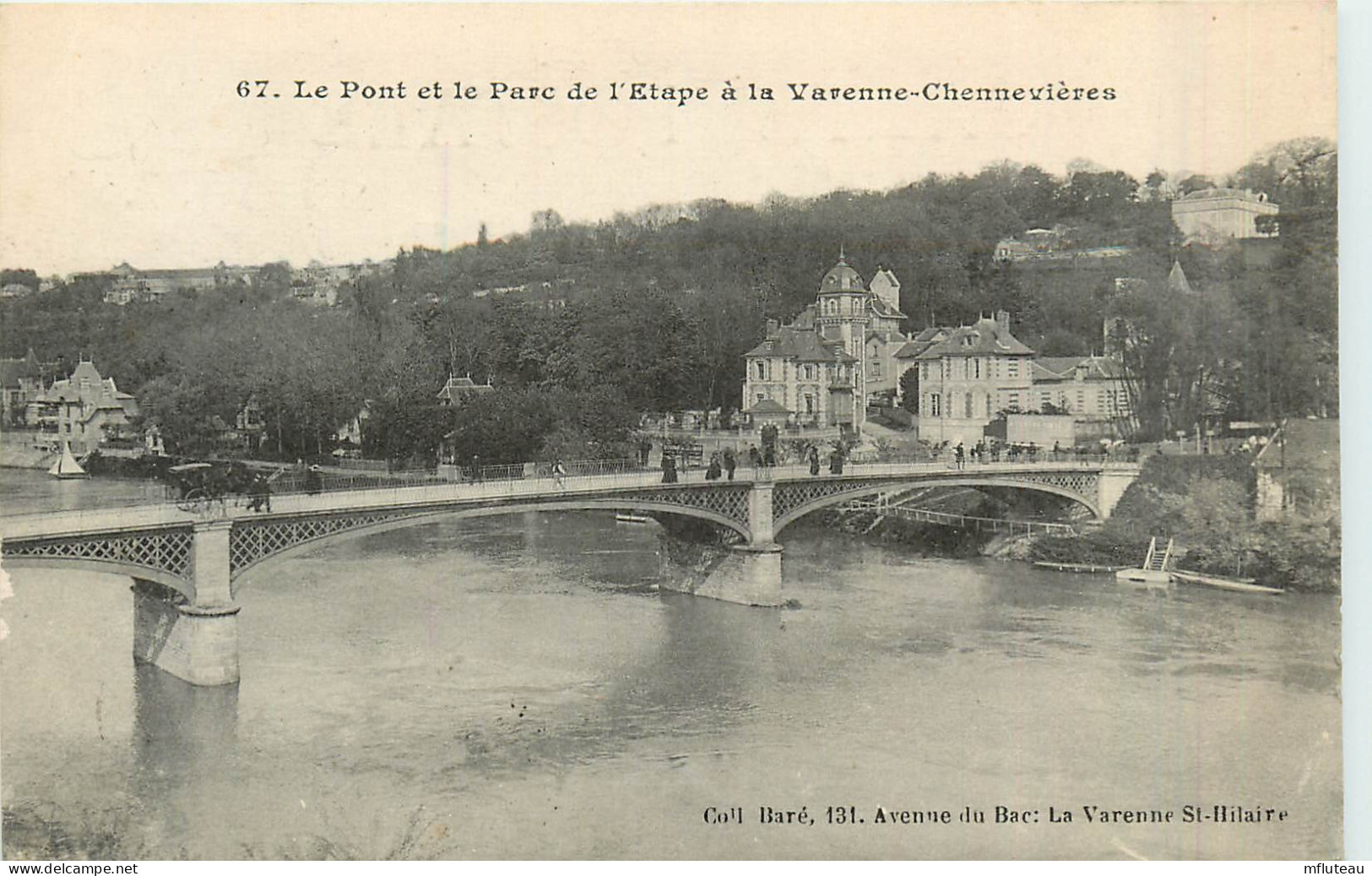 94* LA VARENNE  CHENNEVIERES   Pont Et Parc De L Etape RL29,1003 - Chennevieres Sur Marne
