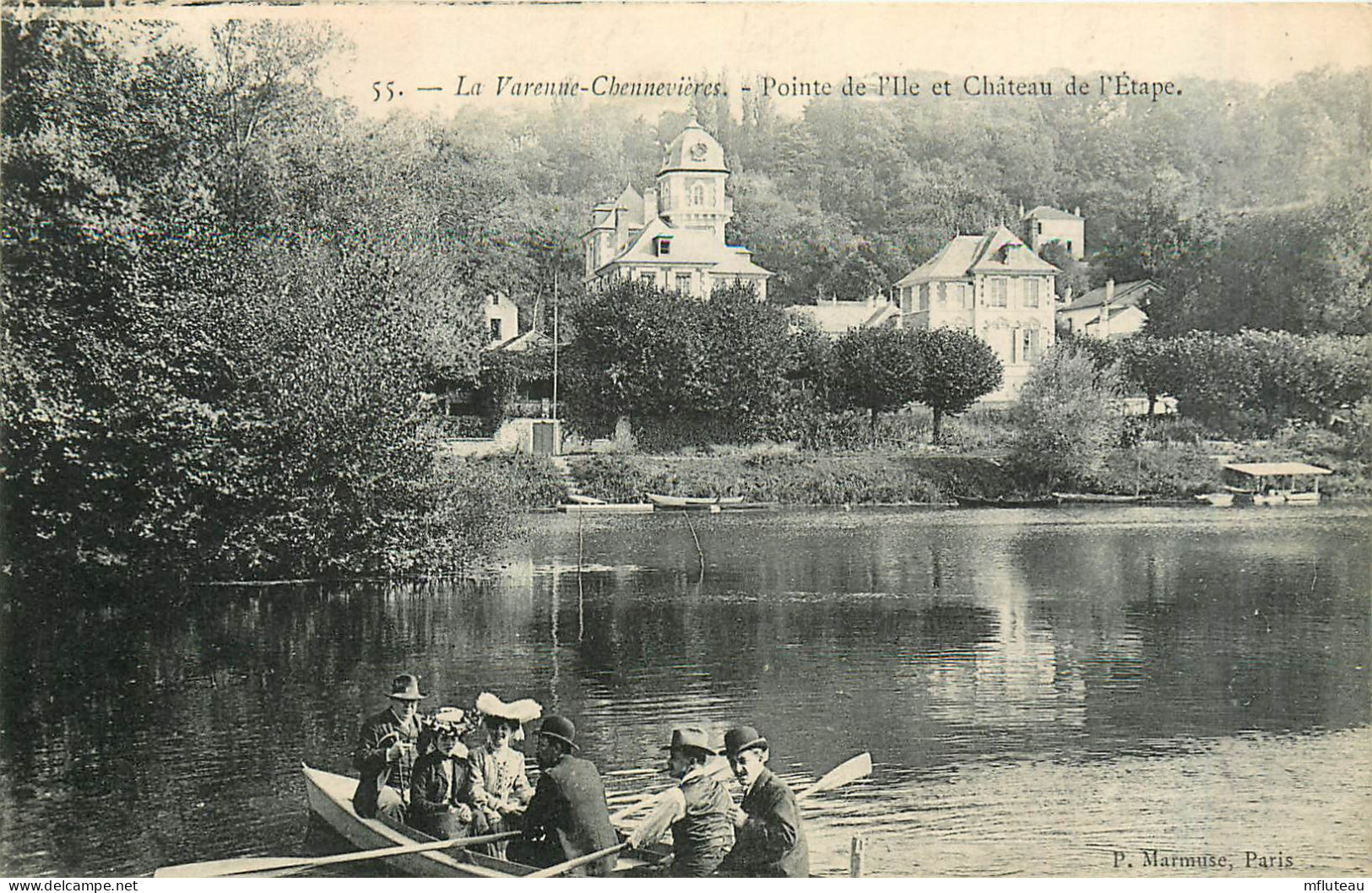 94* LA VARENNE  CHENNEVIERES  Pointe E L Ile  Chateau De L Etape   RL29,0980 - Chennevieres Sur Marne