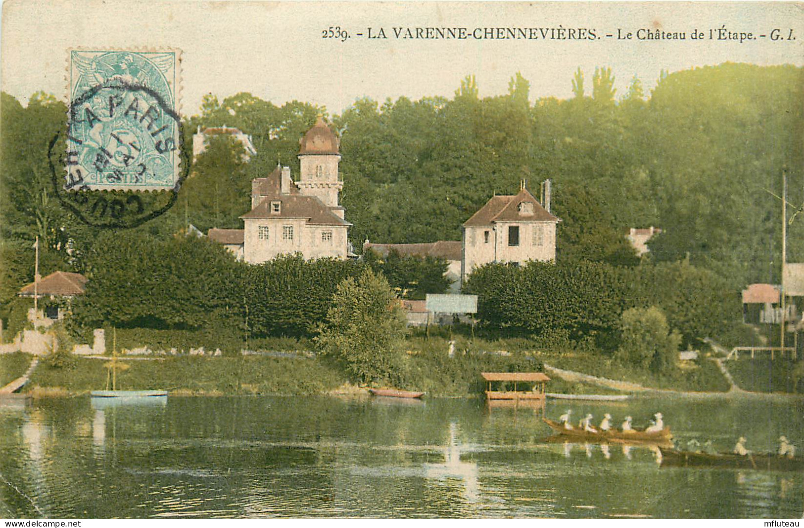 94* LA VARENNE  CHENNEVIERES    Le Chateau De L Etape  RL29,0918 - Chennevieres Sur Marne