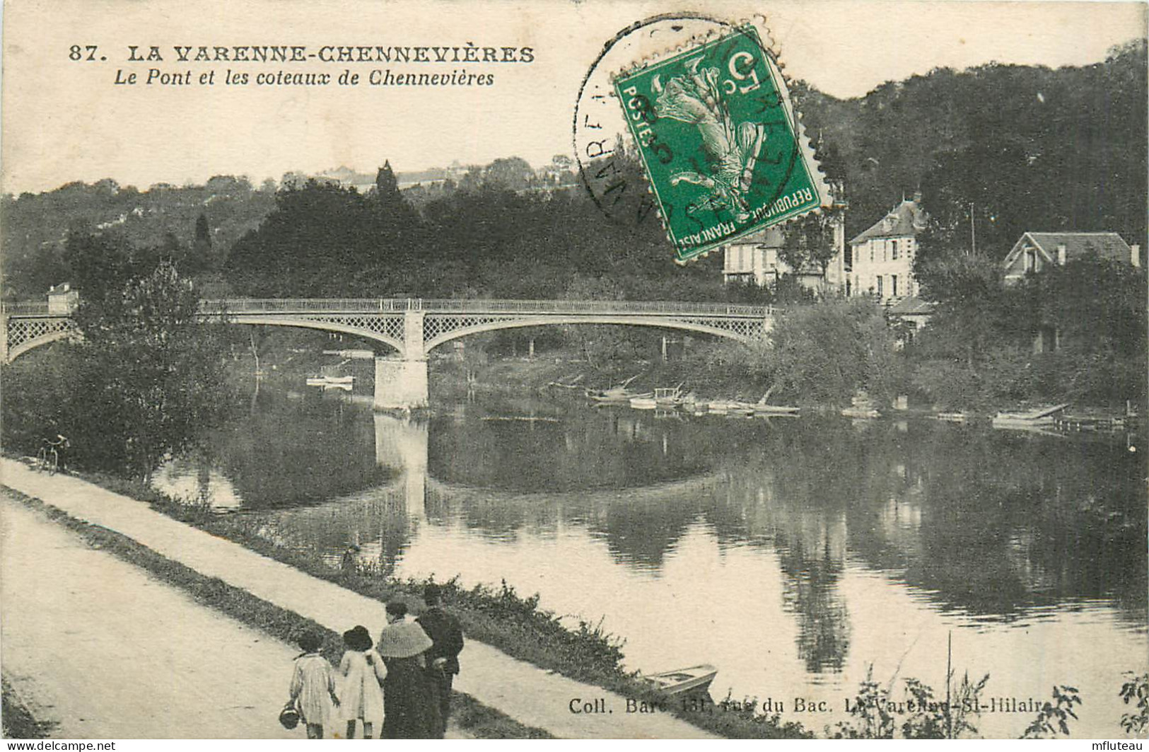 94* LA VARENNE  CHENNEVIERES  Le Pont Et Coteaux   RL29,0910 - Chennevieres Sur Marne