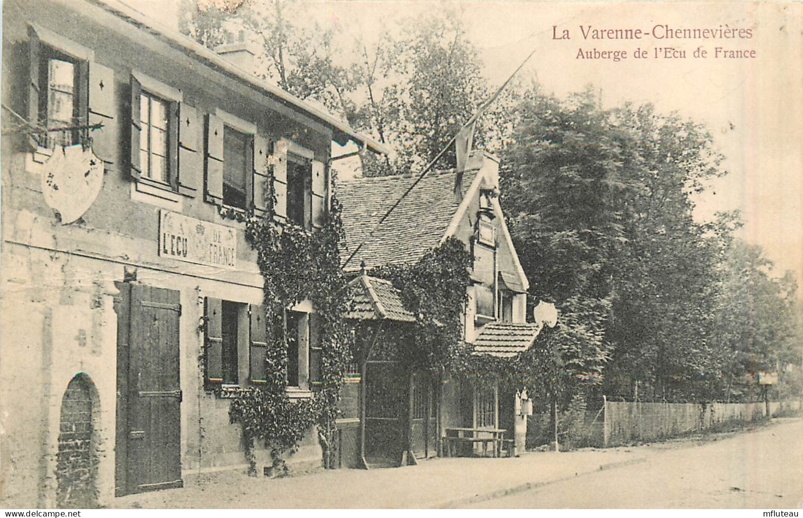 94* LA VARENNE  CHENNEVIERES  Auberge De L Ecu De France    RL29,0862 - Chennevieres Sur Marne