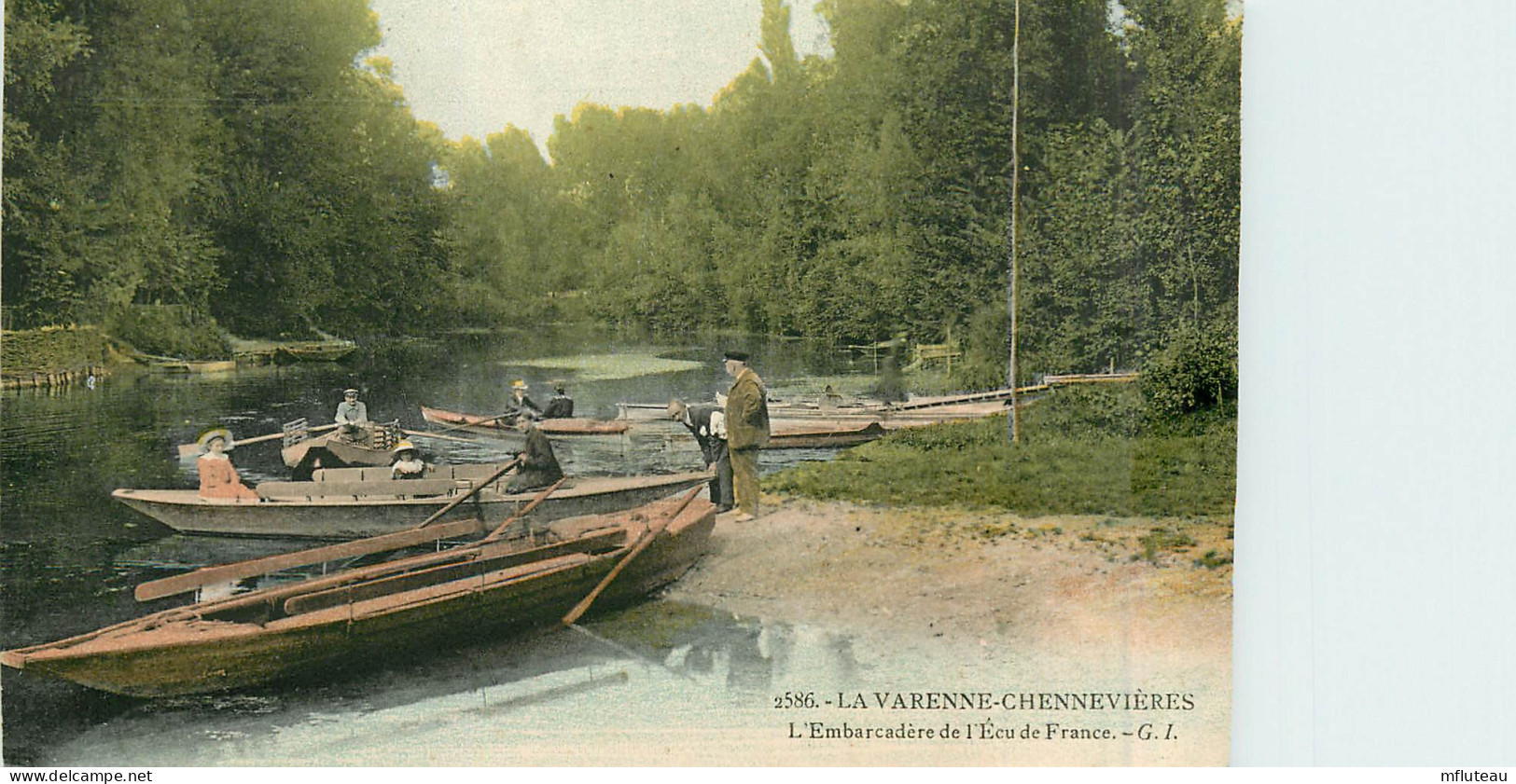 94* LA VARENNE  CHENNEVIERES  Embarcadere De L Ecu De France  RL29,0853 - Chennevieres Sur Marne