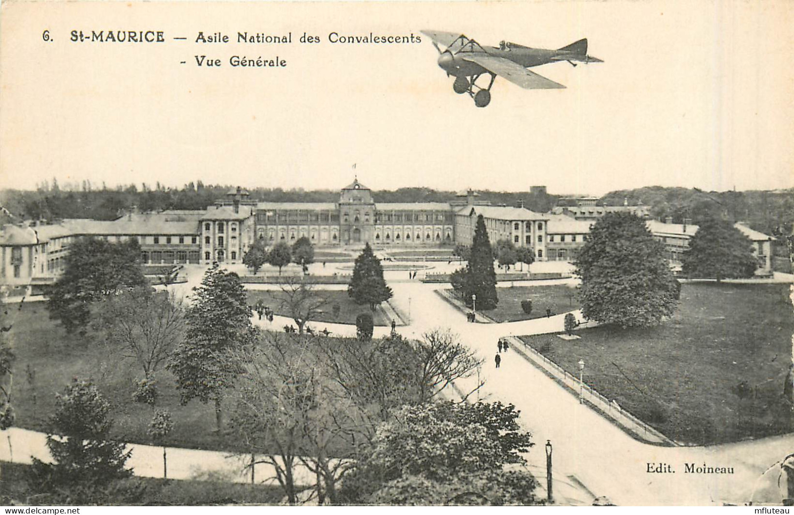 94* ST MAURICE  Asile Des Convalescents Vue Generale – Avion      RL29,0769 - Saint Maurice