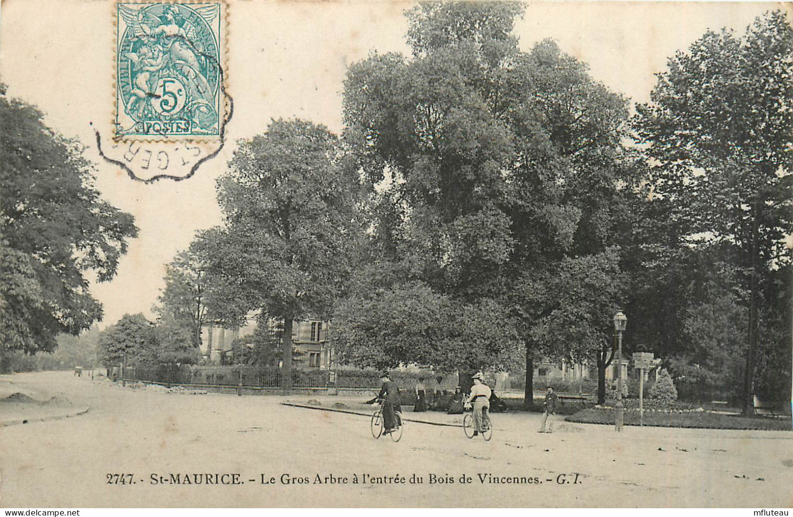 94* ST MAURICE  Le Gros Arbre Entree Bois De Vincennes     RL29,0765 - Saint Maurice