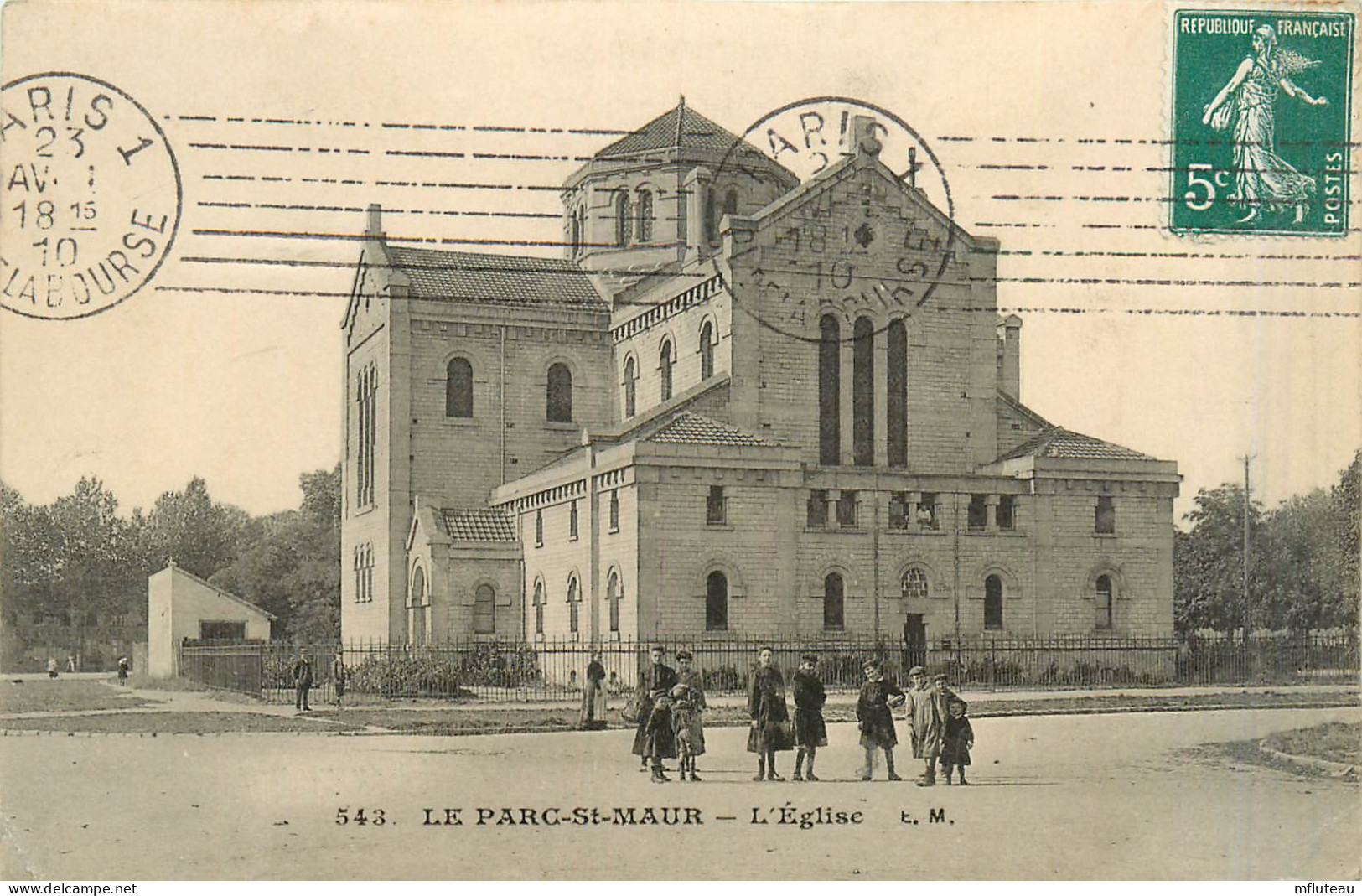 94* ST MAUR  Parc – L Eglise      RL29,0723 - Saint Maur Des Fosses