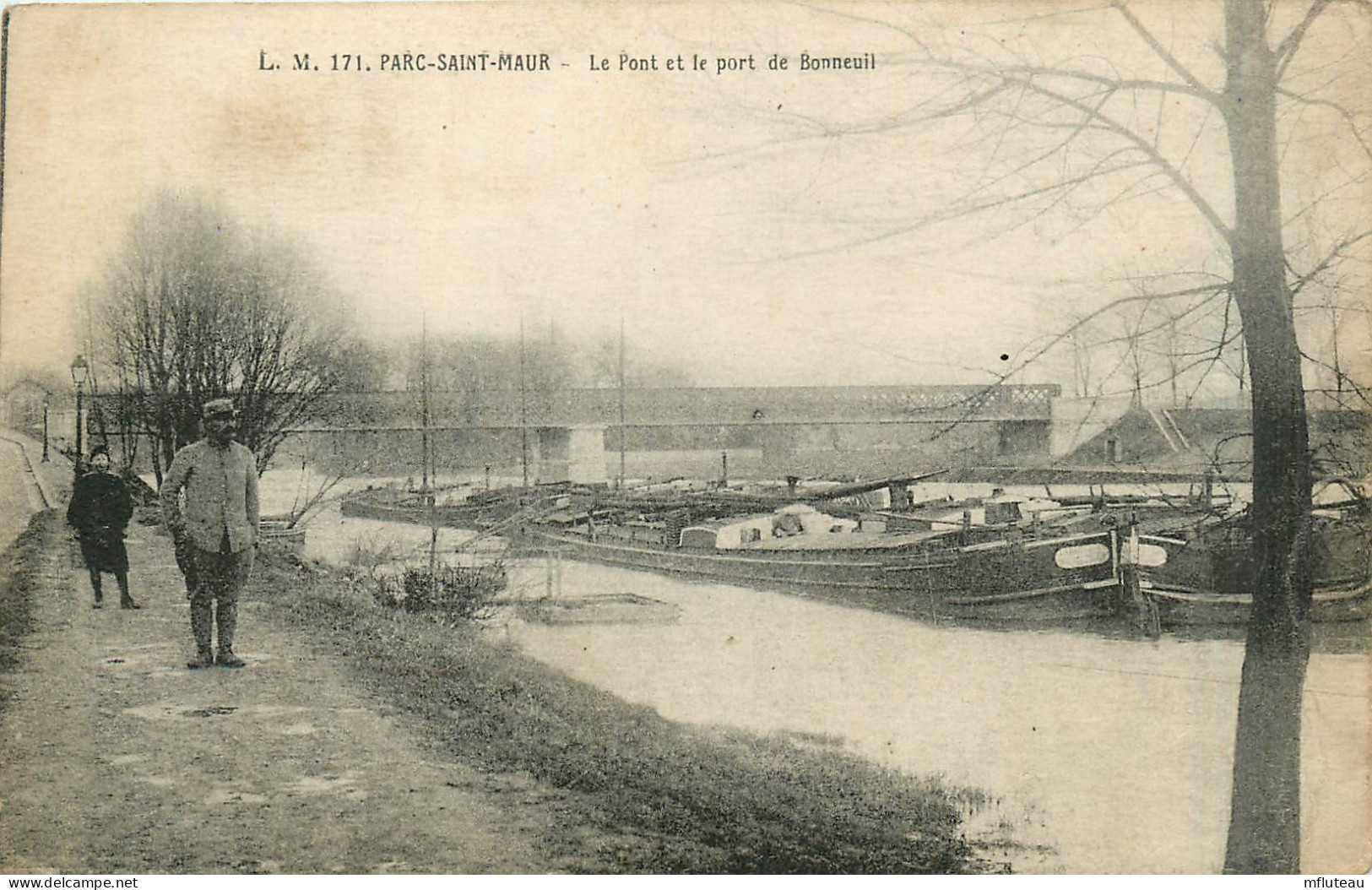 94* ST MAUR  Parc – Pont Et Port De Bonneuil     RL29,0687 - Saint Maur Des Fosses