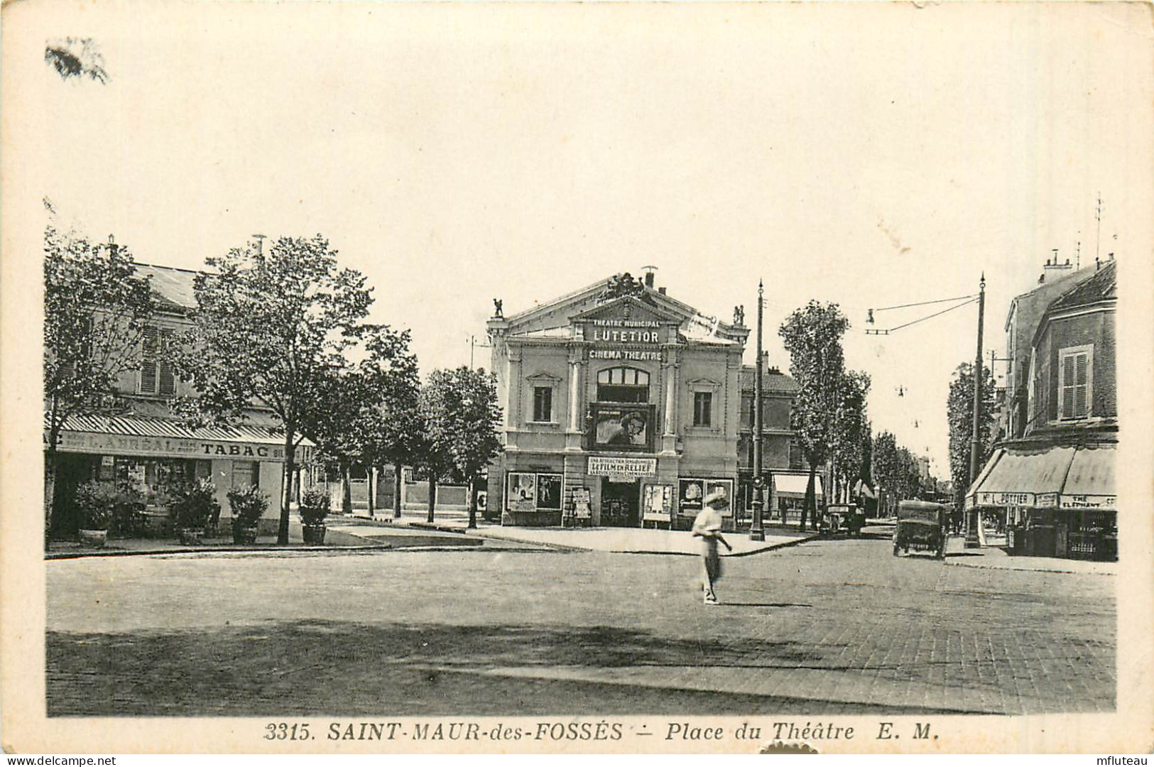 94* ST MAUR  Des Fosses – Place Du Theatre     RL29,0677 - Saint Maur Des Fosses