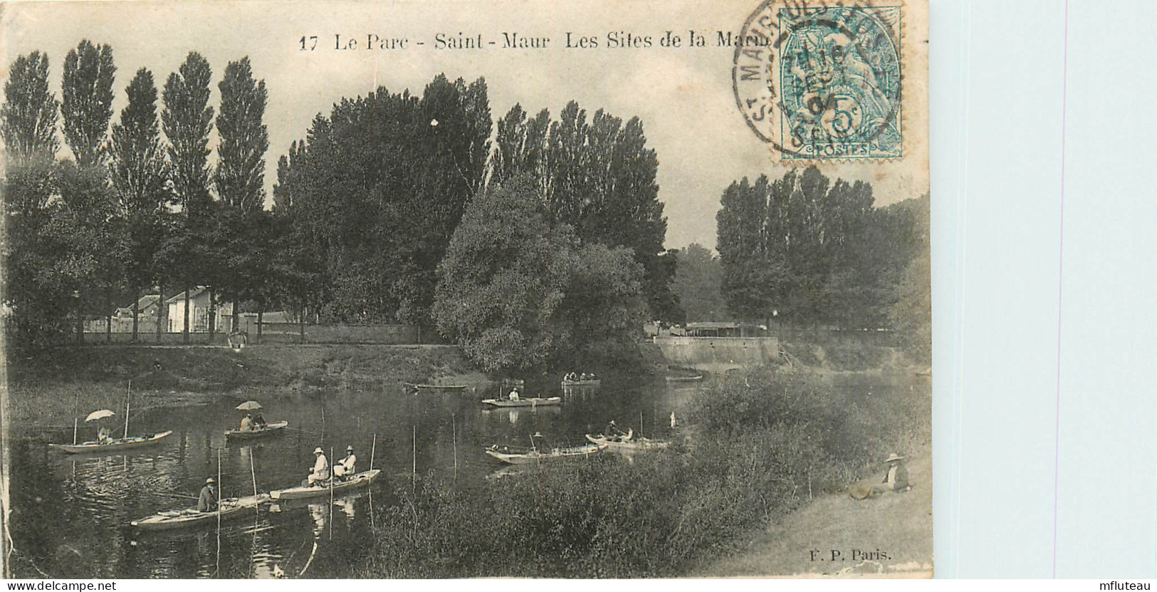 94* ST MAUR  Le Parc -  La Marne – Pecheurs     RL29,0623 - Saint Maur Des Fosses
