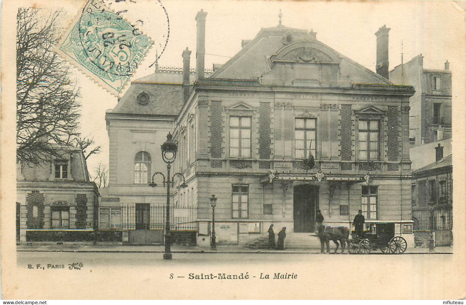 94* ST MANDE   La Mairie      RL29,0608 - Saint Mande