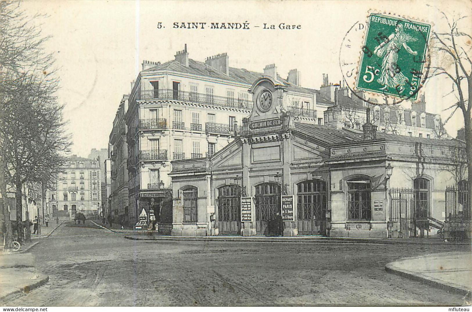 94* ST MANDE     La Gare    RL29,0533 - Saint Mande