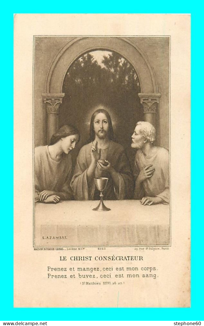 A898 / 543  Image Religieuse Le Christ Consecrateur - Devotion Images