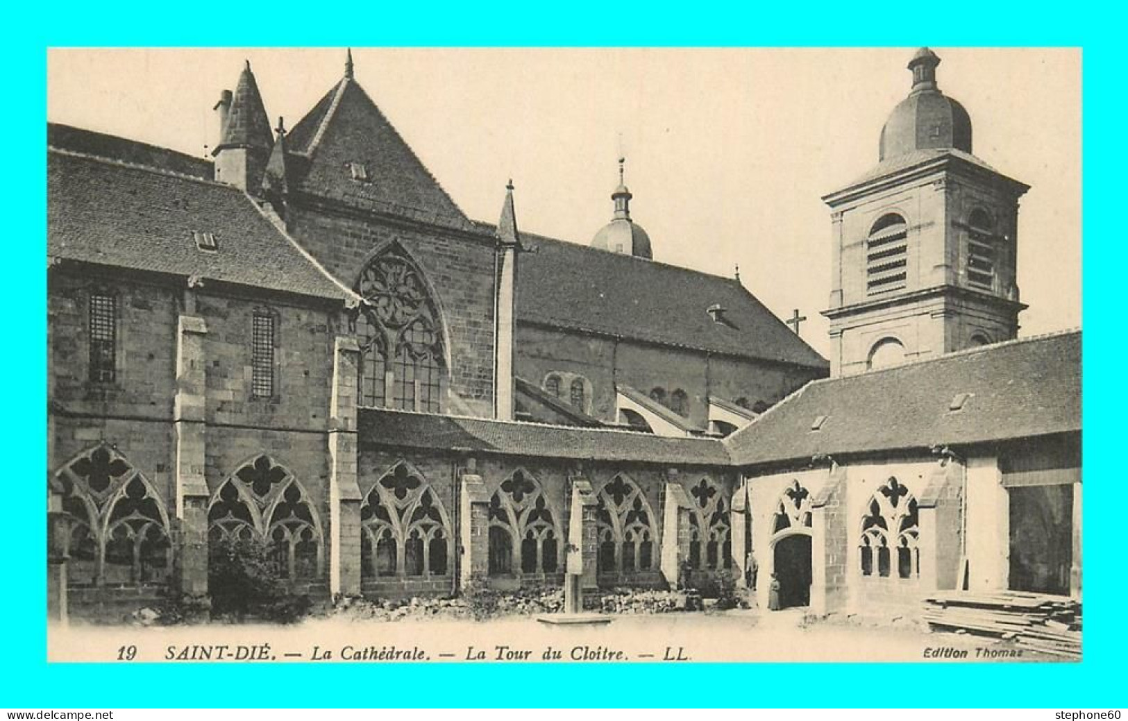A898 / 205 88 - SAINT DIE Cathedrale Tour Du Cloitre - Saint Die