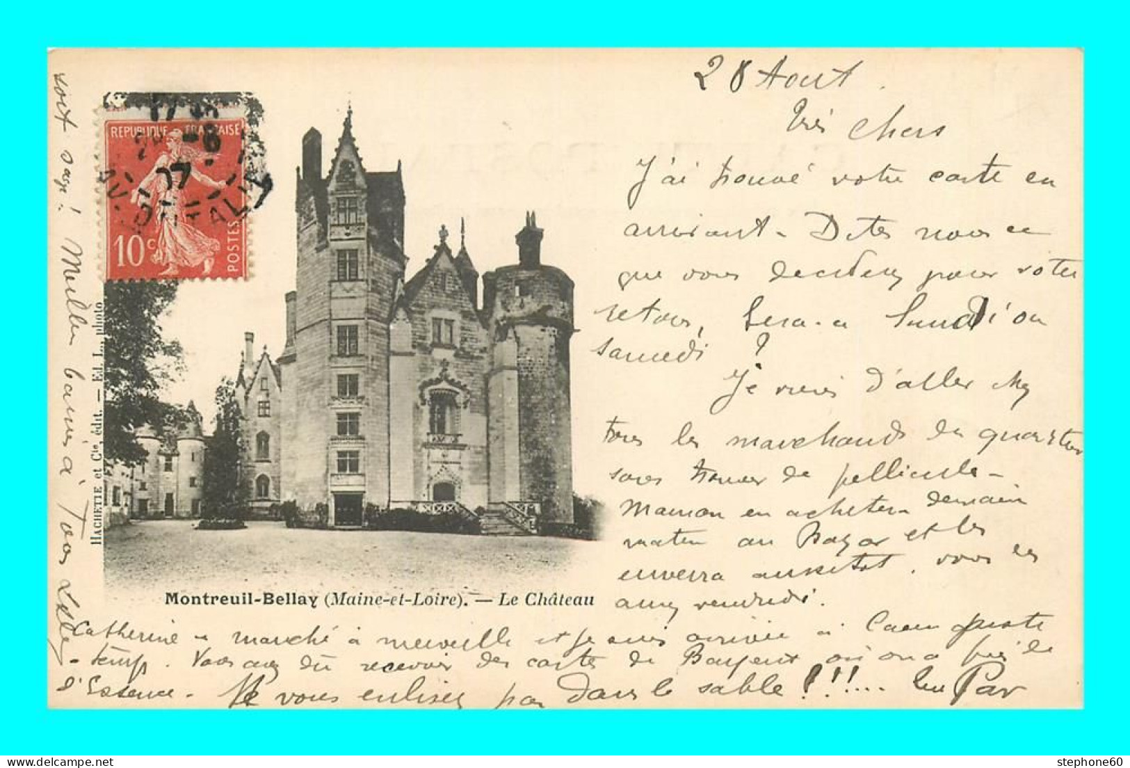 A897 / 189 49 - MONTREUIL BELLAY Chateau - Montreuil Bellay