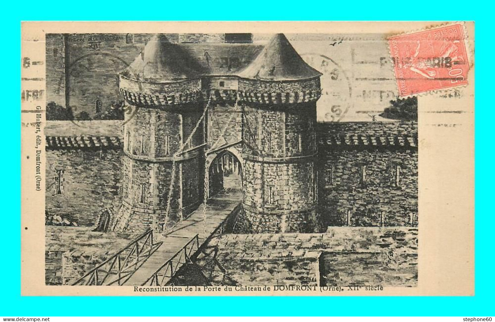 A897 / 317 61 - DOMFRONT Reconstitution De La Porte Du Chateau - Domfront