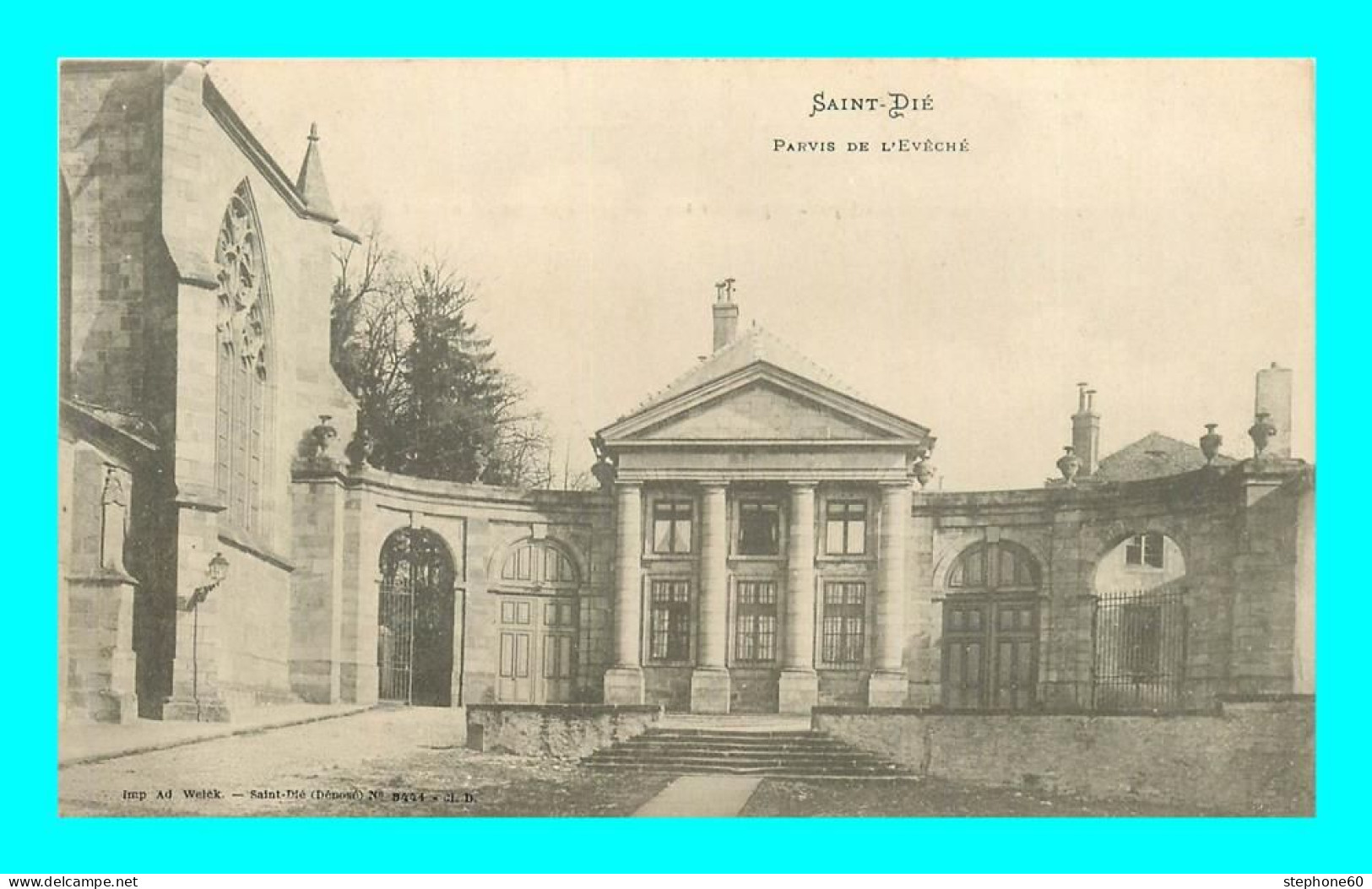 A897 / 501 88 - SAINT DIE Parvis De L'Eveché - Saint Die