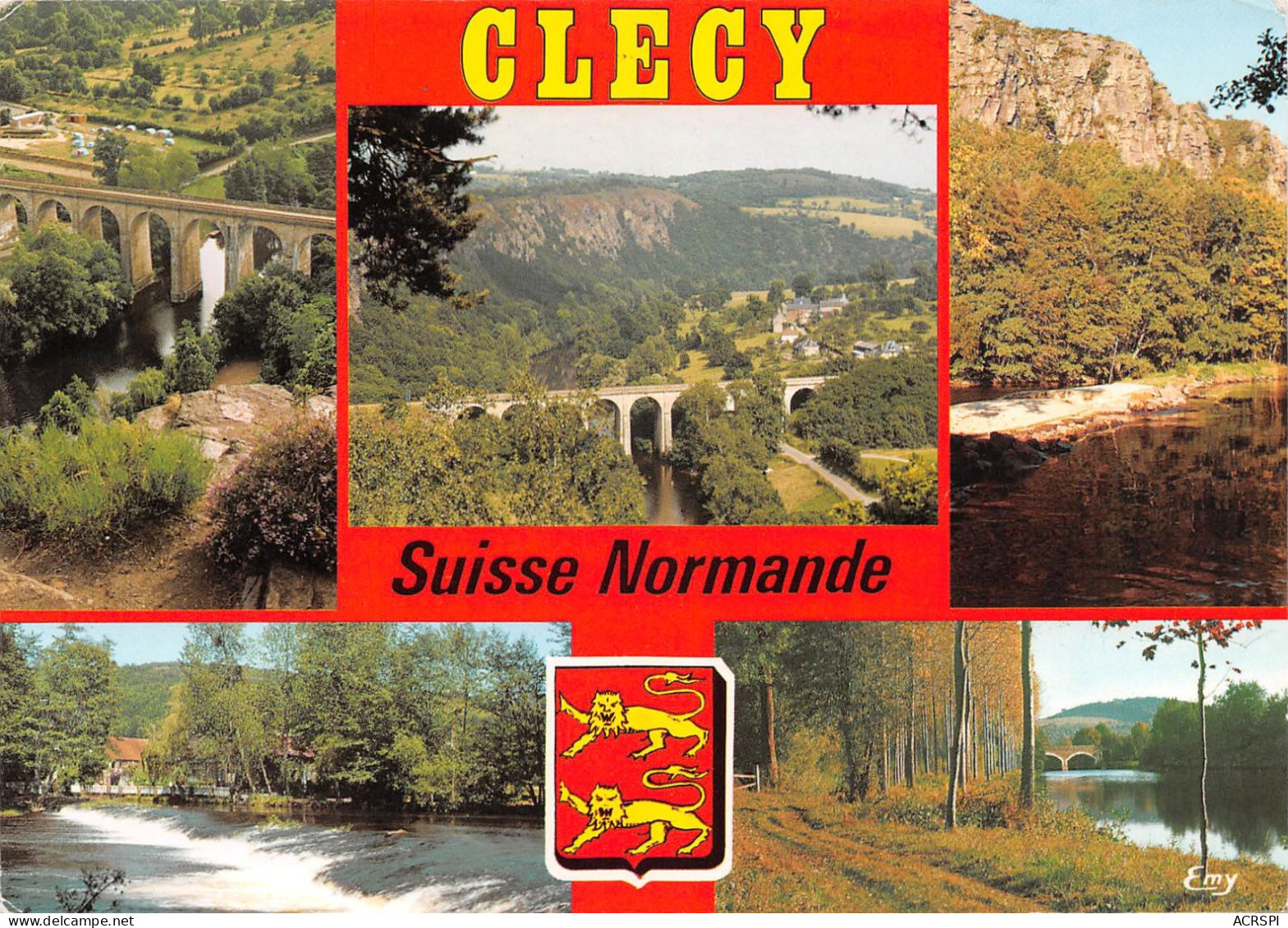 14  CLECY Multivue Suisse Normande              (Scan R/V) N°   36   \MR8045 - Clécy