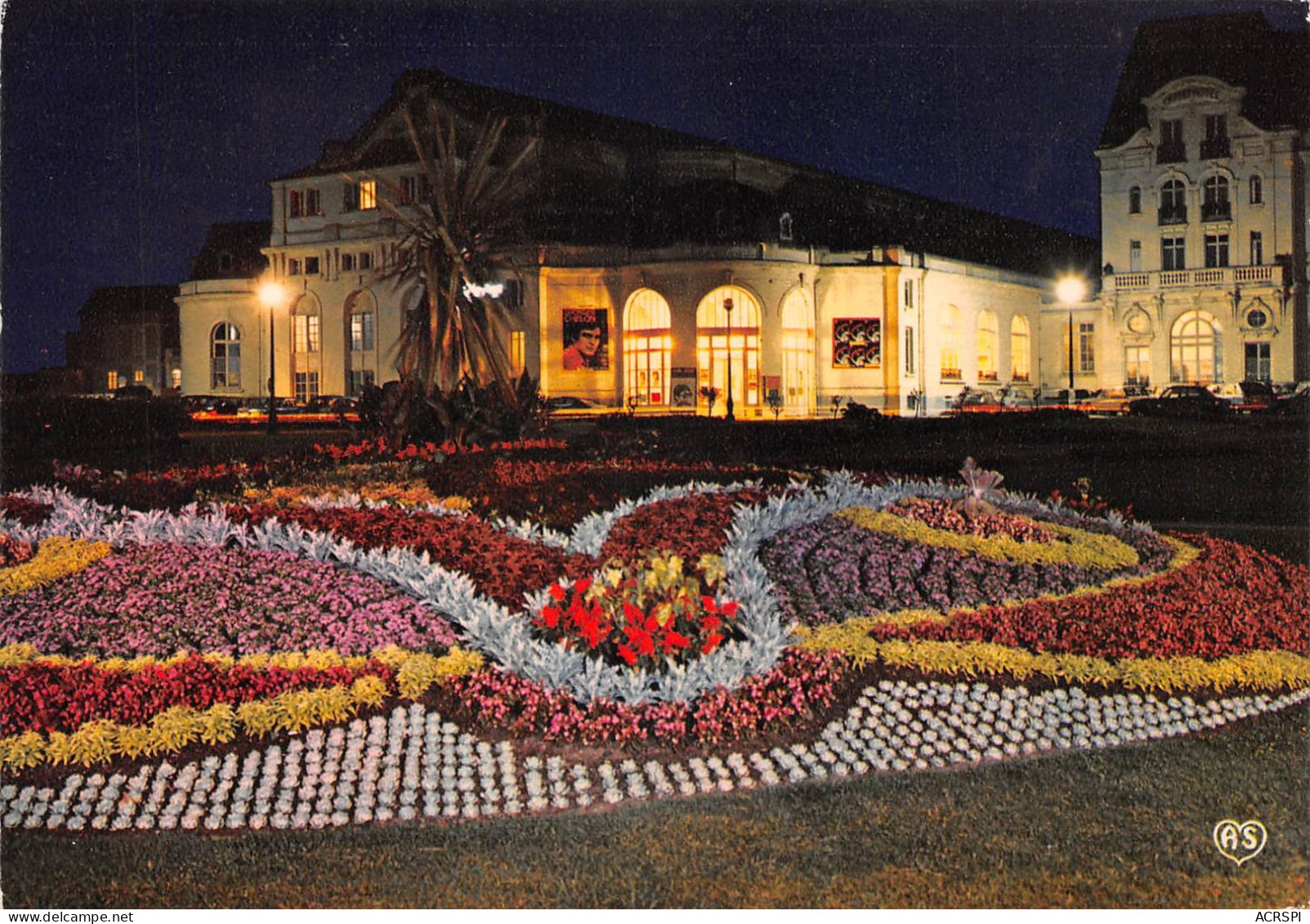 14  CABOURG  Jardins Du Casino La Nuit  éd Artaud    (Scan R/V) N°    14   \MR8044 - Cabourg