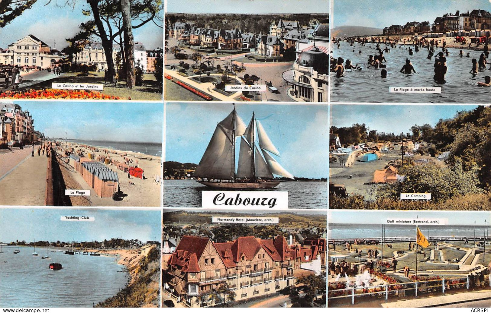 14  CABOURG  Multivue         (Scan R/V) N°    9   \MR8044 - Cabourg