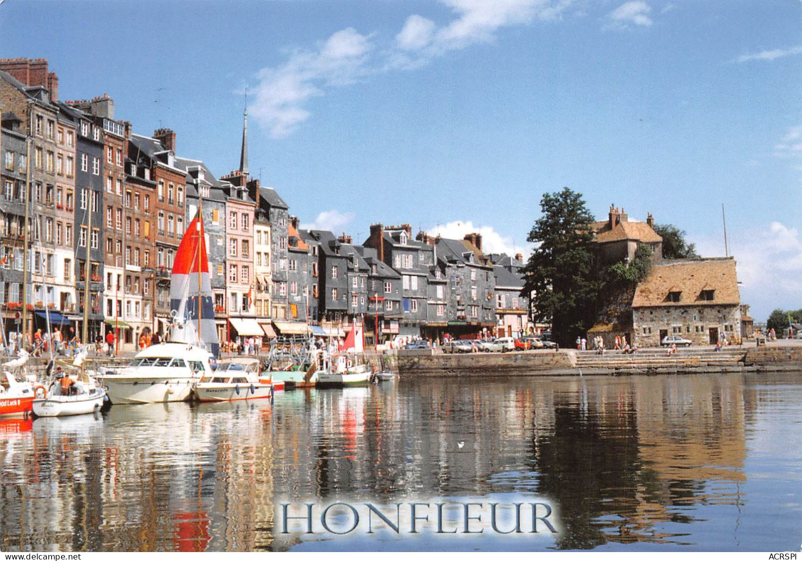 14 HONFLEUR    Le Vieux Bassin   Quai Sainte Catherine  éd LEGOUBEY   (Scan R/V) N°  47   \MR8043 - Honfleur