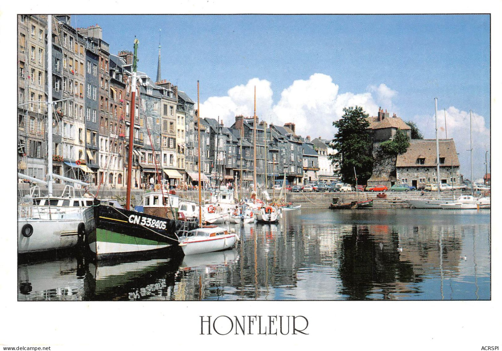 14 HONFLEUR    Le Vieux Bassin  Chalutiers Quai Sainte Catherine LE GOUBEY   (Scan R/V) N°  41   \MR8043 - Honfleur