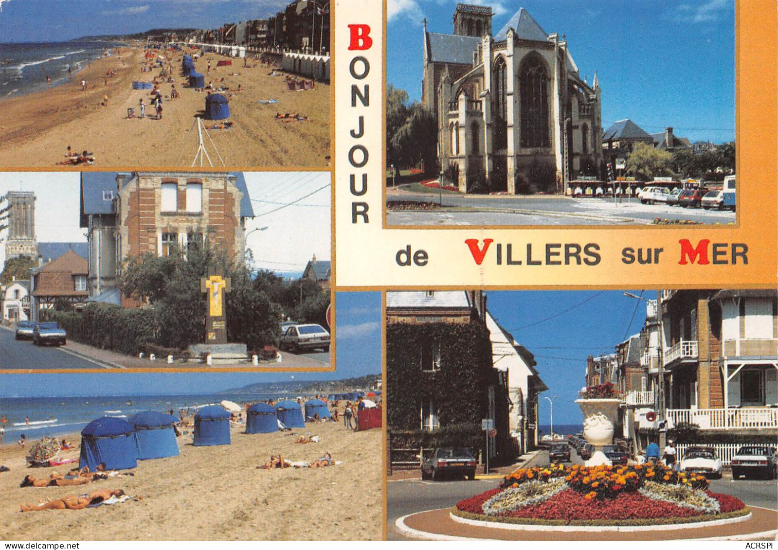 14  VILLERS Sur MER   Divers Vues De La Station       (Scan R/V) N°  12   \MR8042 - Villers Sur Mer