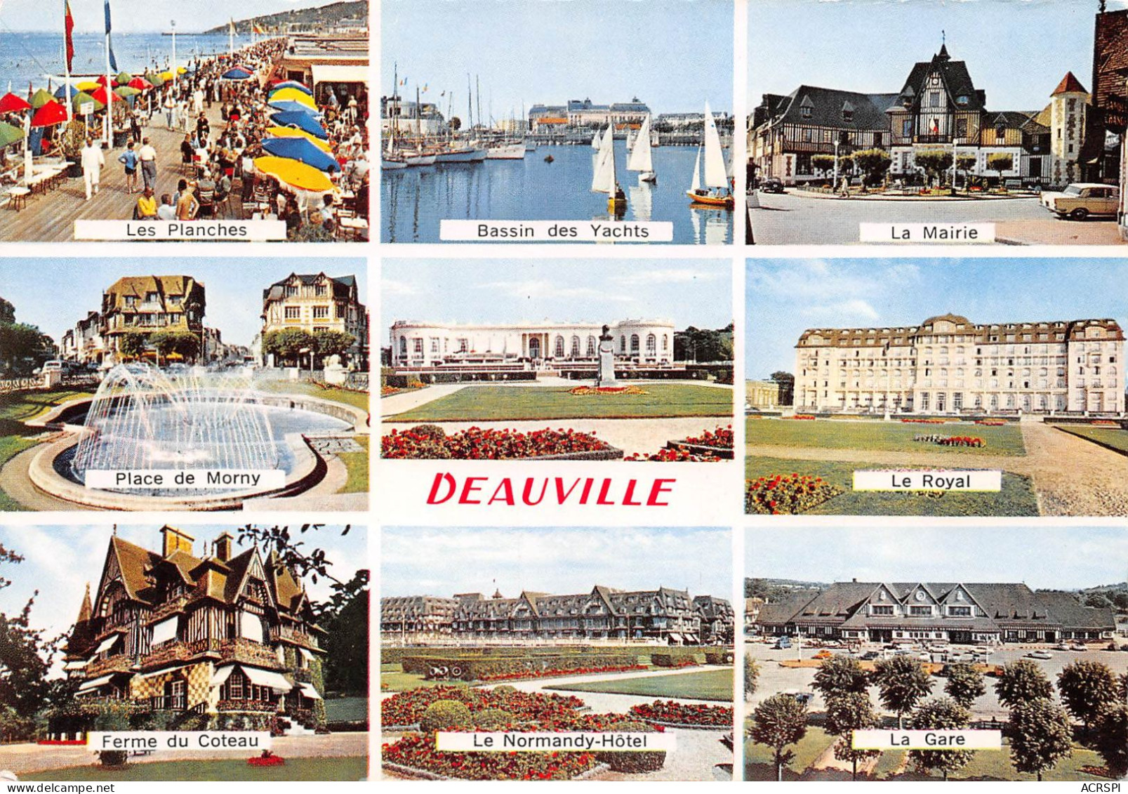 14  DEAUVILLE   Multivue      (Scan R/V) N°   52   \MR8041 - Deauville